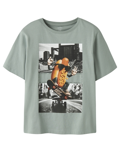 Name it - NKMVoto T-shirt - Green Milieu